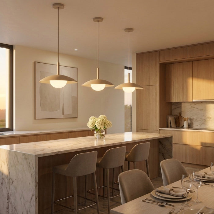 Generation Lighting - GLP2041SDN - One Light Pendant - Mont - Sand Dune