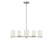 Generation Lighting - GLC1935BN - Five Light Chandelier - Neblina - Brushed Nickel