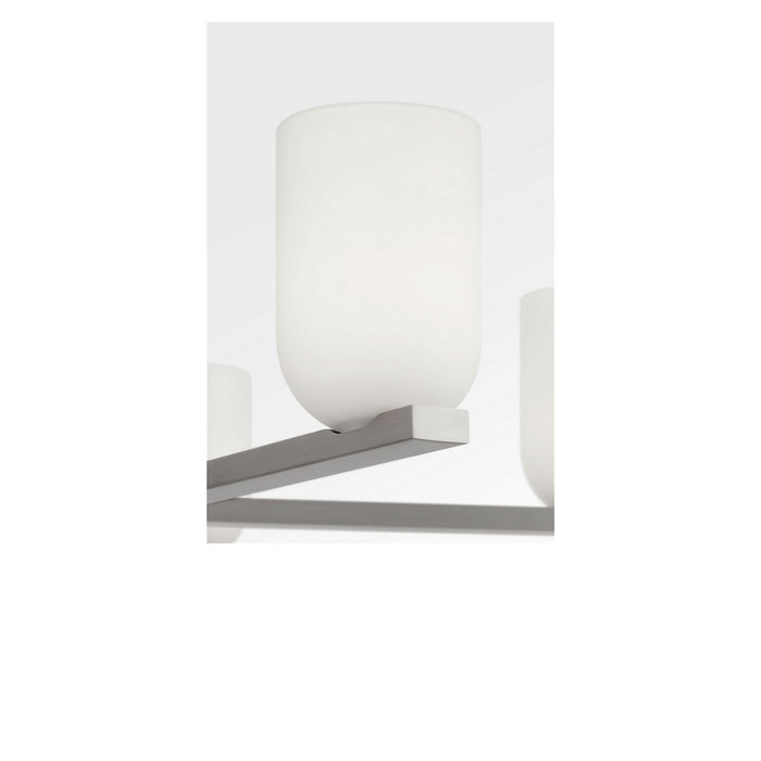 Generation Lighting - GLC1935BNE - Five Light Chandelier - Neblina - Brushed Nickel