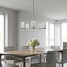 Generation Lighting - GLC1935BNE - Five Light Chandelier - Neblina - Brushed Nickel
