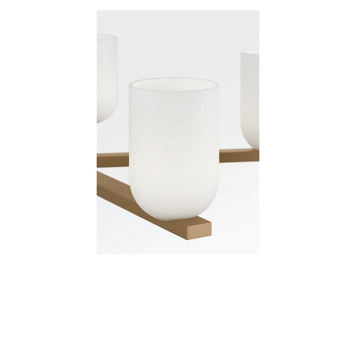 Generation Lighting - GLC1935SBE - Five Light Chandelier - Neblina - Satin Brass