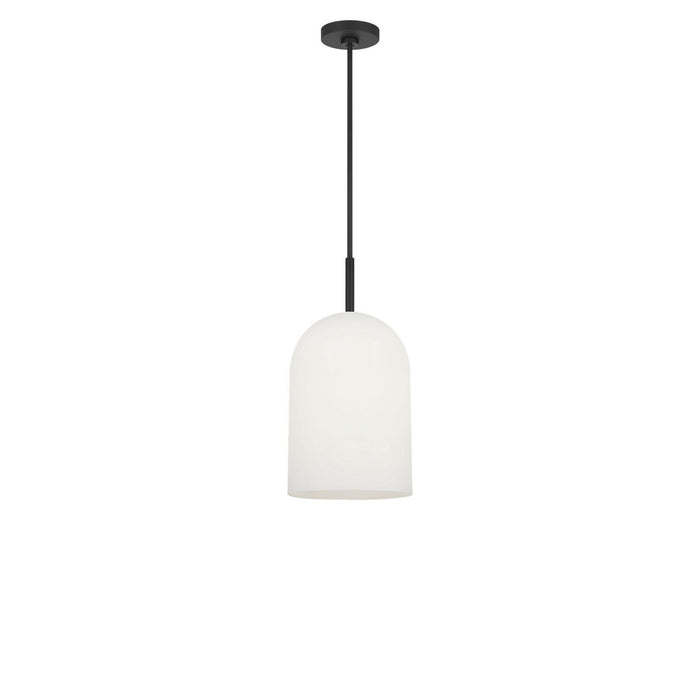 Generation Lighting - GLP1941MBK - One Light Pendant - Neblina - Midnight Black