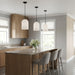 Generation Lighting - GLP1941MBKE - One Light Pendant - Neblina - Midnight Black