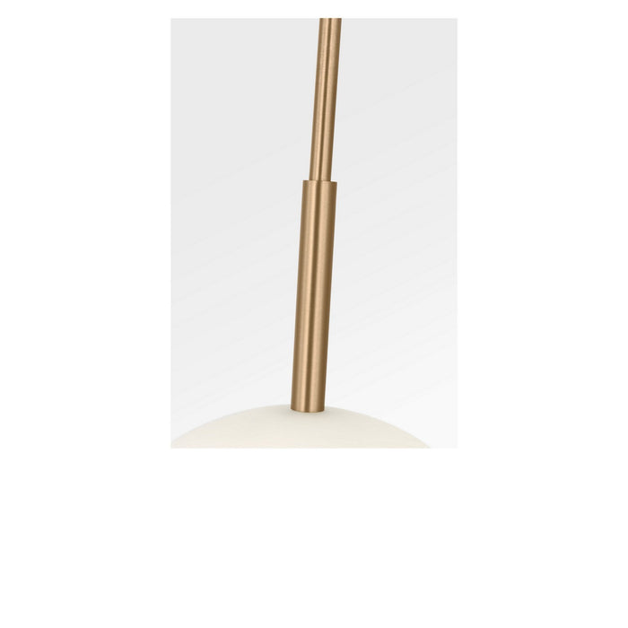 Generation Lighting - GLP1941SBE - One Light Pendant - Neblina - Satin Brass