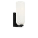 Generation Lighting - GLV1951MBK - One Light Vanity - Neblina - Midnight Black