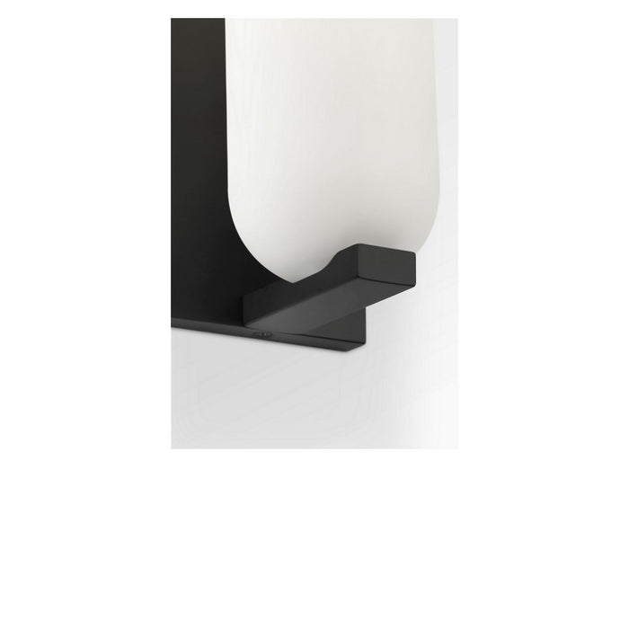 Generation Lighting - GLV1951MBK - One Light Vanity - Neblina - Midnight Black