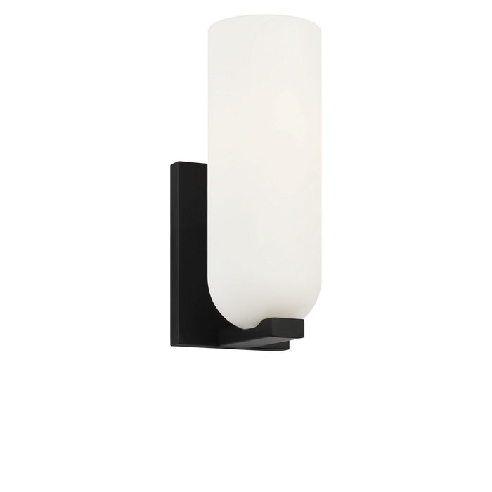 Generation Lighting - GLV1951MBKE - One Light Vanity - Neblina - Midnight Black