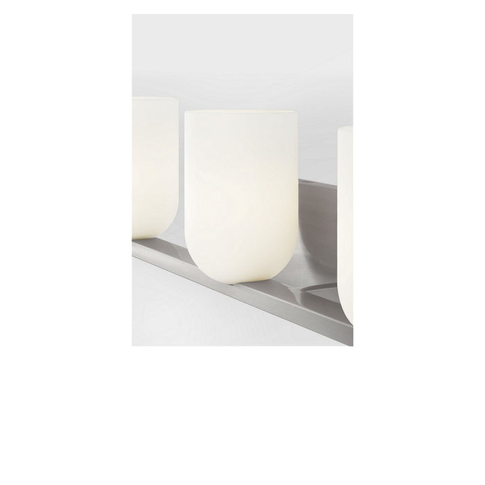 Generation Lighting - GLV1973BNE - Three Light Vanity - Neblina - Brushed Nickel