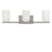 Generation Lighting - GLV1973BNE - Three Light Vanity - Neblina - Brushed Nickel