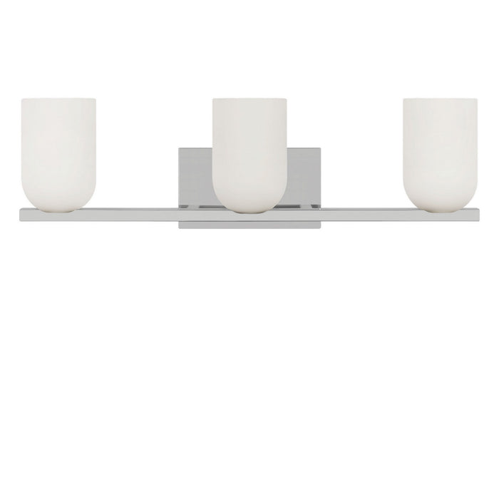 Generation Lighting - GLV1973CH - Three Light Vanity - Neblina - Chrome
