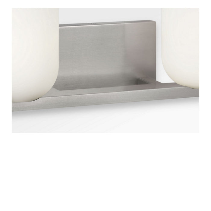 Generation Lighting - GLV1962BN - Two Light Vanity - Neblina - Brushed Nickel