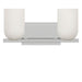 Generation Lighting - GLV1962CH - Two Light Vanity - Neblina - Chrome