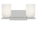 Generation Lighting - GLV1962CHE - Two Light Vanity - Neblina - Chrome