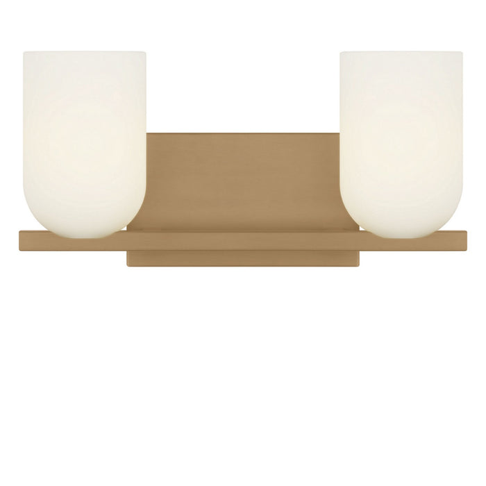 Generation Lighting - GLV1962SB - Two Light Vanity - Neblina - Satin Brass