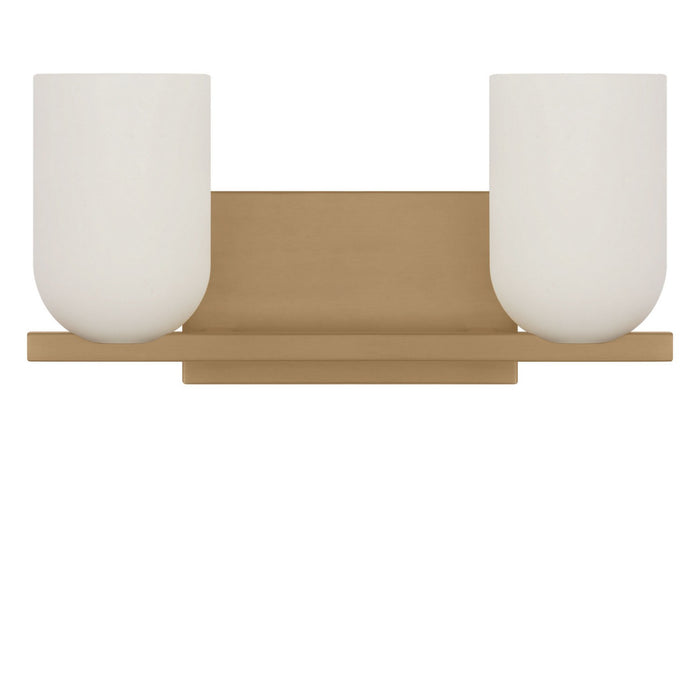 Generation Lighting - GLV1962SBE - Two Light Vanity - Neblina - Satin Brass