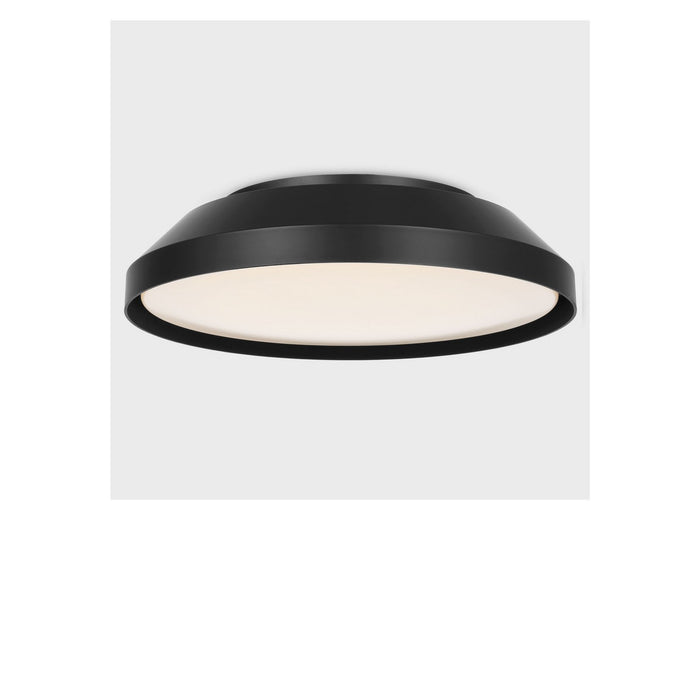Generation Lighting - GLF1981MBK - LED Flush Mount - Nevado - Midnight Black