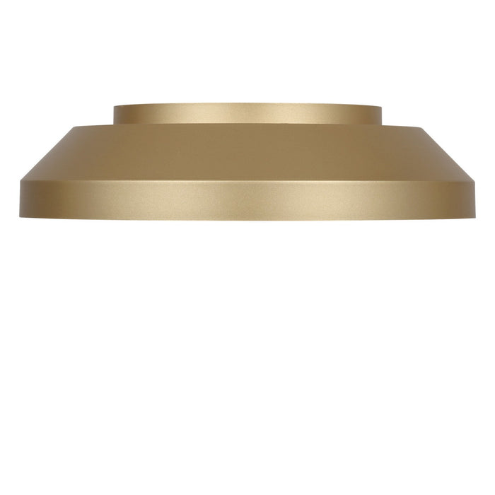 Generation Lighting - GLF1981MSB - LED Flush Mount - Nevado - Satin Brass