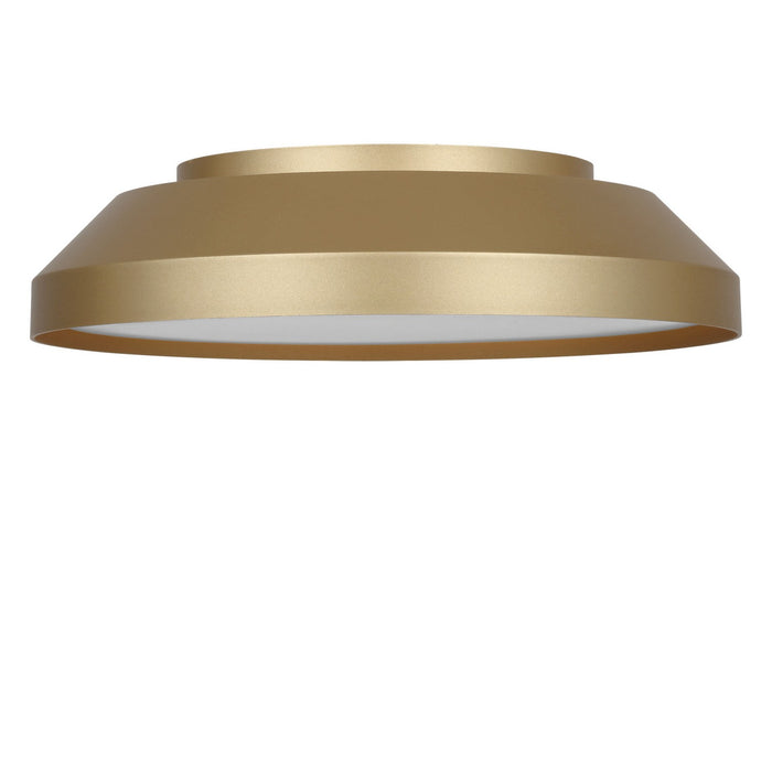 Generation Lighting - GLF1981MSB - LED Flush Mount - Nevado - Satin Brass