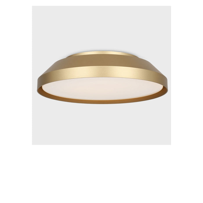 Generation Lighting - GLF1981MSB - LED Flush Mount - Nevado - Satin Brass