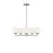 Generation Lighting - GLC1795BN - Five Light Chandelier - Nube - Brushed Nickel