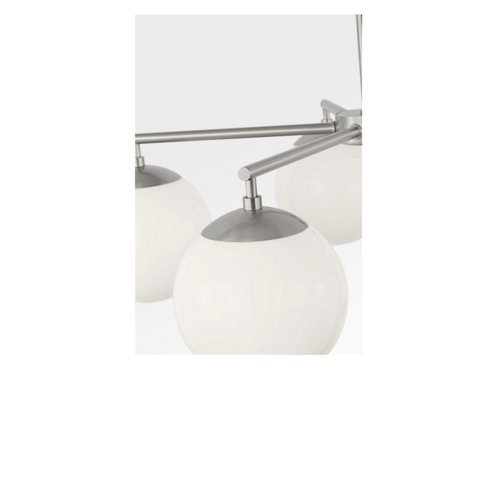 Generation Lighting - GLC1795BN - Five Light Chandelier - Nube - Brushed Nickel