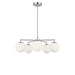 Generation Lighting - GLC1795BNE - Five Light Chandelier - Nube - Brushed Nickel