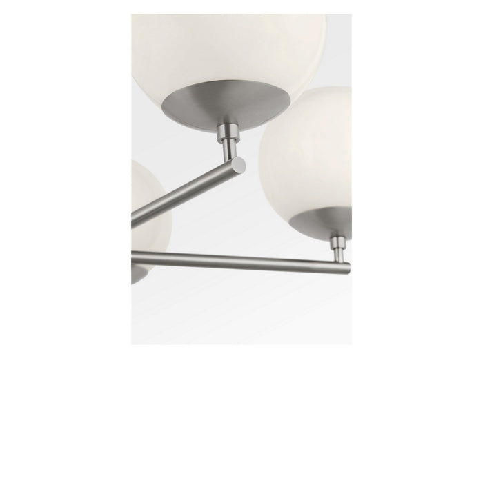 Generation Lighting - GLC1795BNE - Five Light Chandelier - Nube - Brushed Nickel