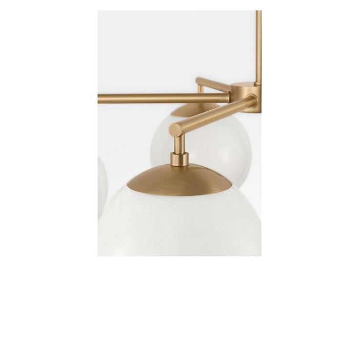 Generation Lighting - GLC1795SB - Five Light Chandelier - Nube - Satin Brass