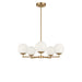 Generation Lighting - GLC1795SBE - Five Light Chandelier - Nube - Satin Brass