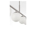 Generation Lighting - GLC1814BNE - Four Light Linear Chandelier - Nube - Brushed Nickel