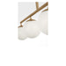 Generation Lighting - GLC1814SB - Four Light Linear Chandelier - Nube - Satin Brass