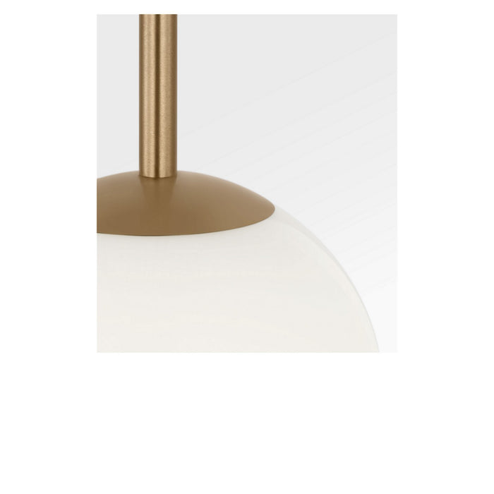 Generation Lighting - GLP1821SB - One Light Pendant - Nube - Satin Brass
