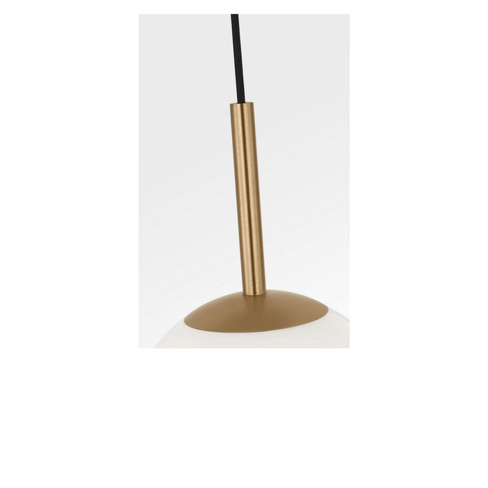 Generation Lighting - GLP1821SB - One Light Pendant - Nube - Satin Brass