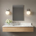 Generation Lighting - GLV1831BNE - One Light Vanity - Nube - Brushed Nickel