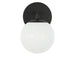 Generation Lighting - GLV1831MBK - One Light Vanity - Nube - Midnight Black