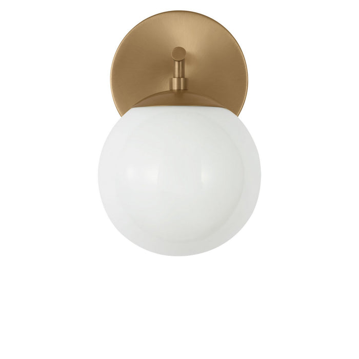 Generation Lighting - GLV1831SB - One Light Vanity - Nube - Satin Brass