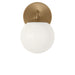 Generation Lighting - GLV1831SB - One Light Vanity - Nube - Satin Brass
