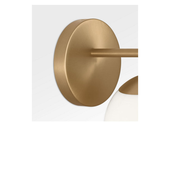 Generation Lighting - GLV1831SBE - One Light Vanity - Nube - Satin Brass