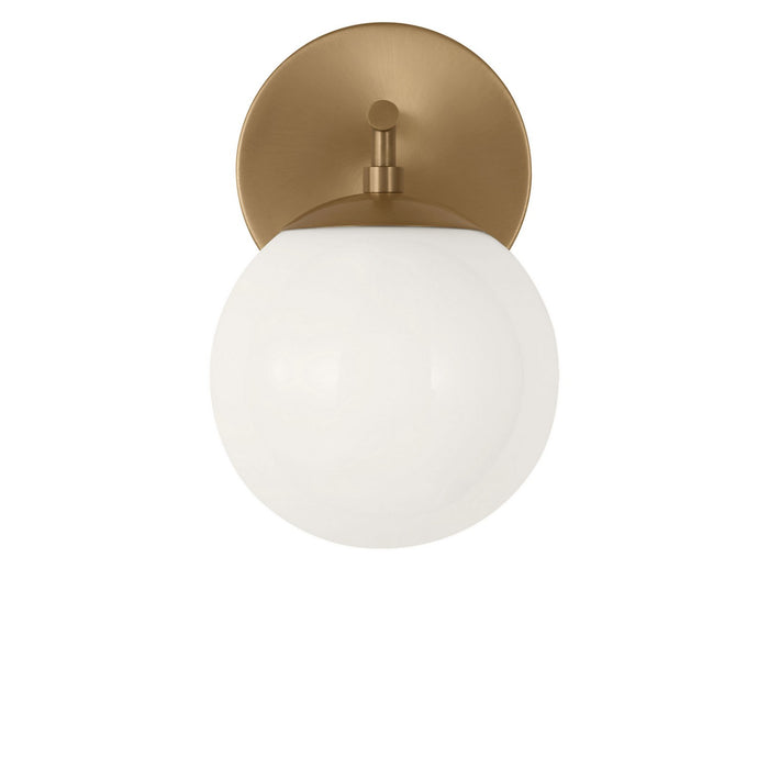 Generation Lighting - GLV1831SBE - One Light Vanity - Nube - Satin Brass
