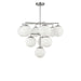 Generation Lighting - GLC18010BN - Ten Light Chandelier - Nube - Brushed Nickel