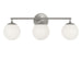 Generation Lighting - GLV1853BN - Three Light Vanity - Nube - Brushed Nickel