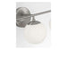 Generation Lighting - GLV1853BNE - Three Light Vanity - Nube - Brushed Nickel
