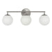 Generation Lighting - GLV1853BNE - Three Light Vanity - Nube - Brushed Nickel