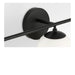 Generation Lighting - GLV1853MBK - Three Light Vanity - Nube - Midnight Black
