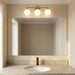 Generation Lighting - GLV1853MBK - Three Light Vanity - Nube - Midnight Black