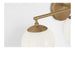 Generation Lighting - GLV1853SB - Three Light Vanity - Nube - Satin Brass