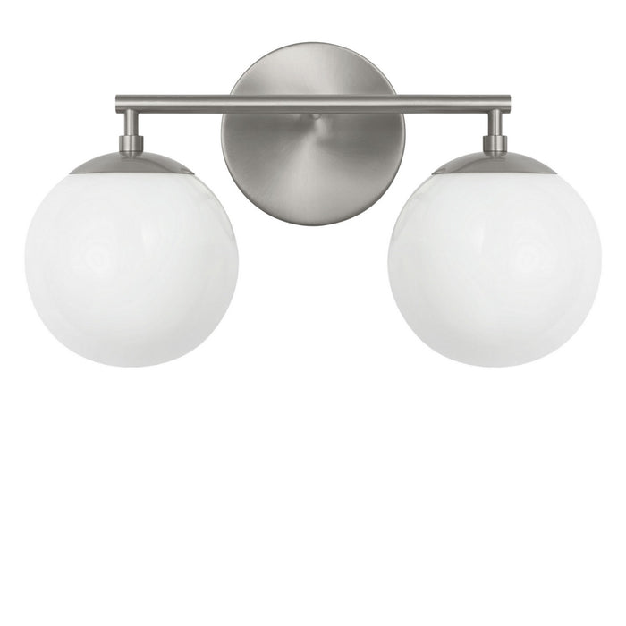 Generation Lighting - GLV1842BN - Two Light Vanity - Nube - Brushed Nickel