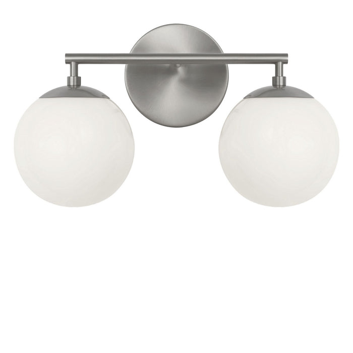 Generation Lighting - GLV1842BN - Two Light Vanity - Nube - Brushed Nickel