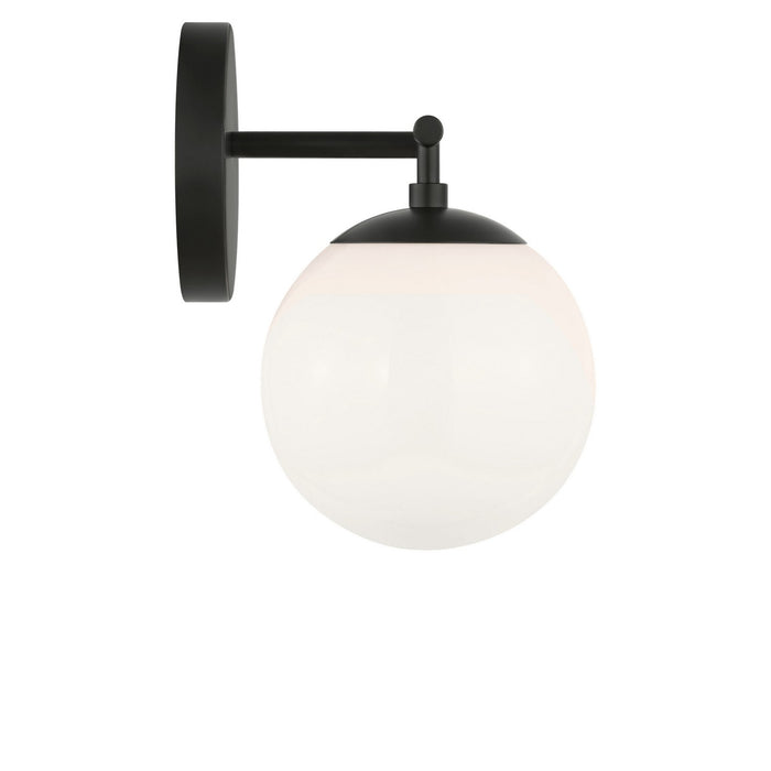 Generation Lighting - GLV1842MBKE - Two Light Vanity - Nube - Midnight Black