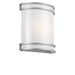 Generation Lighting - GLO2161PBS - LED Outdoor Wall Lantern - Ravel - Painted Brushed Steel